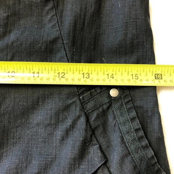 Mia Melon Black Lightweight Cotton Jacket Size Small - Picture 13 of 15